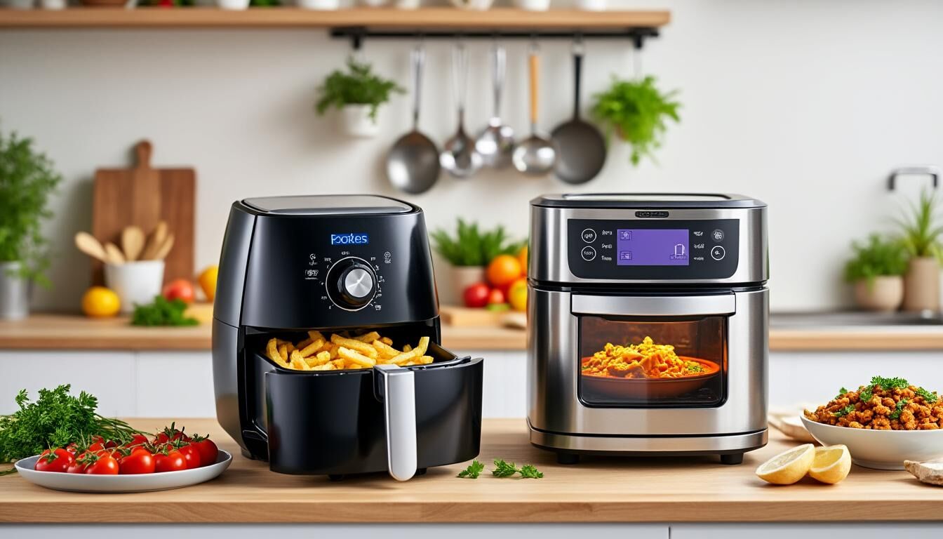Découvrez les différences entre l'Airfryer et le Cookeo Extra Crisp pour choisir l'appareil de cuisson idéal selon vos besoins. Avantages, fonctionnalités et conseils pour cuisiner facilement et sainement à la maison.