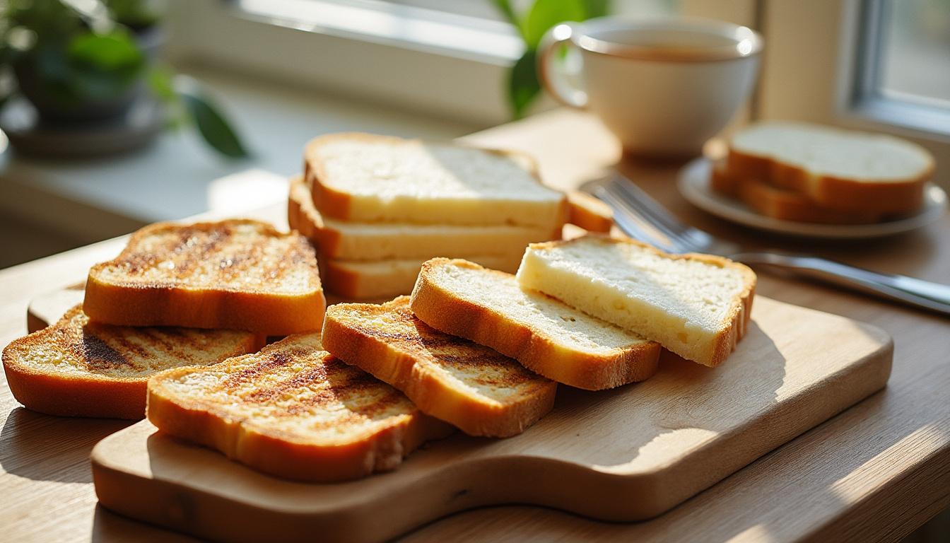 découvrez si le pain blanc ou les biscottes sont le meilleur choix pour votre petit-déjeuner. avantages, inconvénients, apport nutritionnel : faites le bon choix pour commencer la journée en pleine forme.
