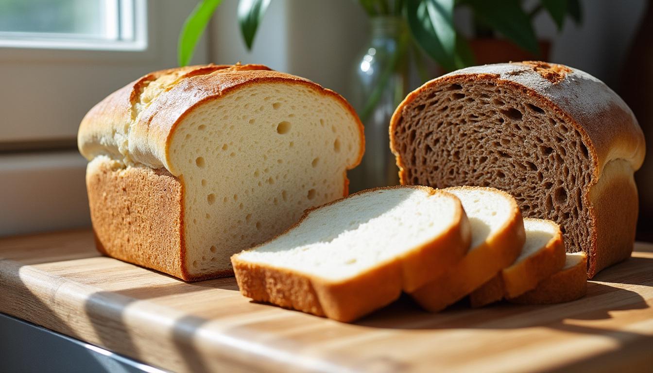 découvrez quelles différences de calories existent entre le pain blanc et le pain complet, et lequel est le plus léger pour votre alimentation. conseils et informations nutritionnelles pour faire le bon choix.