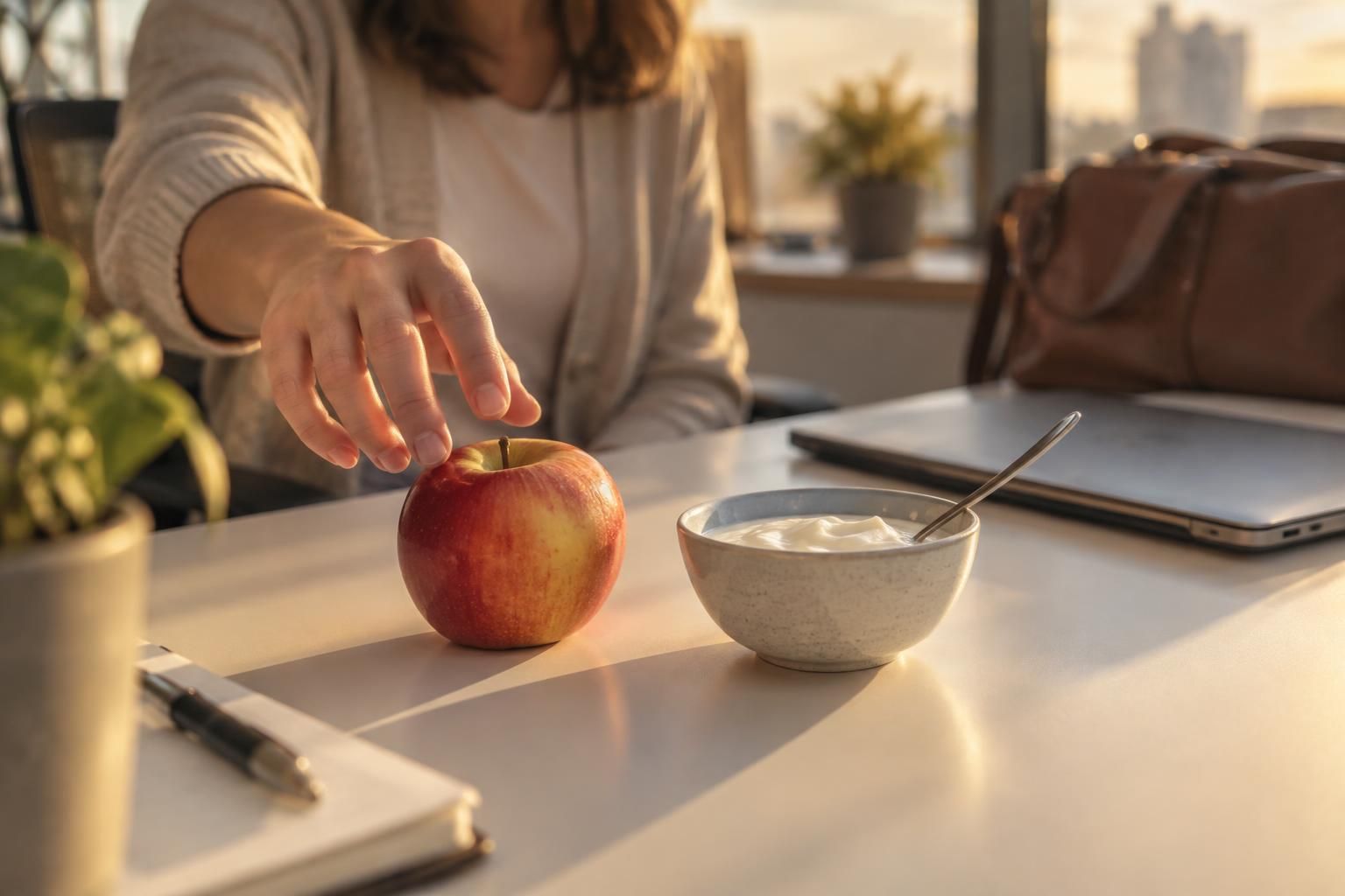à 16 h, fruit ou yaourt : découvrez quelle collation aide à calmer la faim et à éviter de grignoter en rentrant du travail.